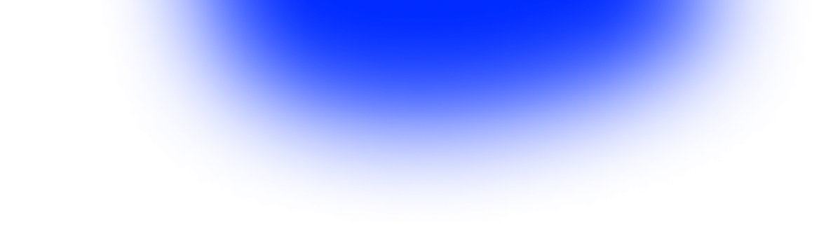 Blue glow behind Artist